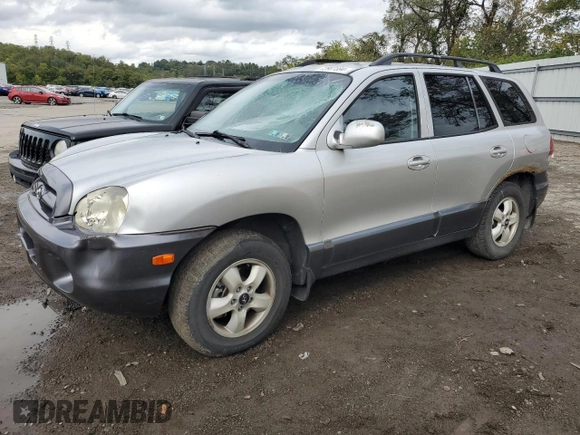 2005 Hyundai Santa Fe GLS with VIN KM8SC73D25U931019, listed as a Copart auction lot 72907894 with 246,060 mi miles and Salvage Title. Bid and sale history available at carsss.com. Image 1.