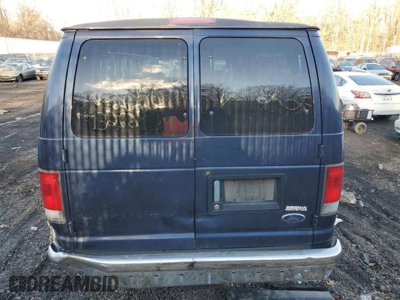 2001 Ford Econoline Passenger XL with VIN 1FBSS31L41HA97689, listed as a Copart auction lot 42326915 with 131,072 mi miles and Salvage title. Bid and sale history available at DreamBid. Image 6.