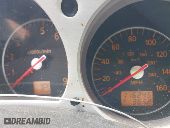 2008 Nissan 350Z with VIN JN1BZ34D18M703711, listed as a IAAI auction lot 41898623 with 116,245 mi miles. Bid and sale history available at carsss.com. Image 7.