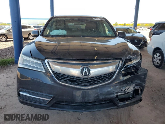 2014 Acura MDX z VIN 5FRYD4H24EB028833, wystawiony jako Copart lot #54257205 z przebiegiem 100 103 mil mil oraz Szkoda całkowita • Salvage title. Historia ofert i sprzedaży dostępna na DreamBid. Obrazek 5.