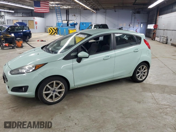 2017 Ford Fiesta SE with VIN 3FADP4EJ0HM143874, listed as a Copart auction lot 55123335 with 121,392 mi miles and Clean Title. Bid and sale history available at carsss.com. Image 1.
