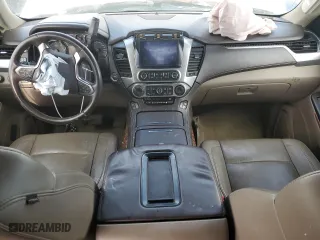 2015 Chevrolet Suburban LTZ with VIN 1GNSKKKC3FR303517, listed as a Copart auction lot 42129085 with 0 mi miles and Salvage Title. Bid and sale history available at carsss.com. Image 8.