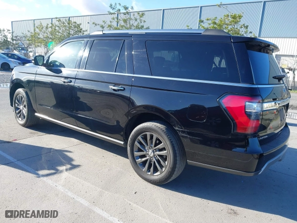 2021 Ford Expedition Max Limited with VIN 1FMJK1KT5MEA36959, listed as a IAAI auction lot 41699445 with 85,539 mi miles. Bid and sale history available at carsss.com. Image 3.