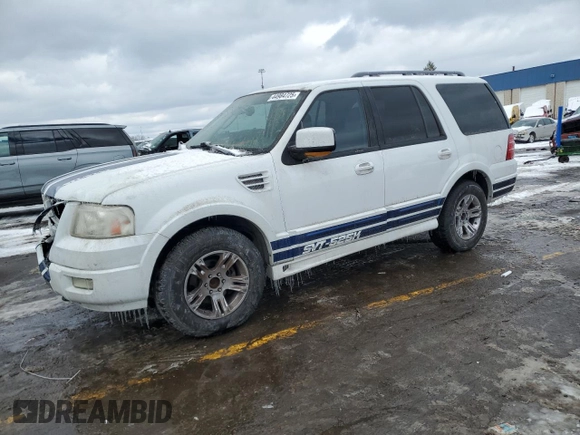 2005 Ford Expedition Eddie Bauer z VIN 1FMFU18525LA53417, wystawiony jako Copart lot #44984725 z przebiegiem 232 832 mil mil oraz Szkoda całkowita • Salvage title. Historia ofert i sprzedaży dostępna na DreamBid. Obrazek 1.