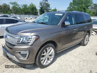 2018 Ford Expedition Platinum с VIN 1FMJU1MT5JEA49732, выставлен на аукционе Copart как лот 57050745 с пробегом 98 746 миль миль и Списание • Salvage title. История ставок и продаж доступна на DreamBid. Изображение 1.