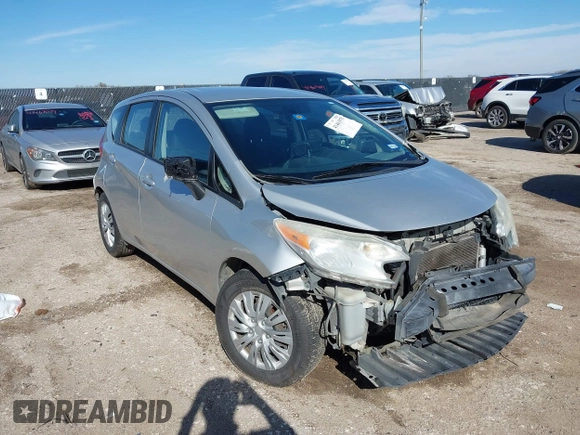 2015 Nissan Note S Plus z VIN 3N1CE2CP2FL402023, wystawiony jako IAAI lot #41461979 z przebiegiem 165 437 mil mil oraz . Historia ofert i sprzedaży dostępna na DreamBid. Obrazek 1.