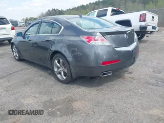2010 Acura TL Tech with VIN 19UUA8F51AA004166, listed as a IAAI auction lot 41806187 with 139,364 mi miles. Bid and sale history available at carsss.com. Image 3.
