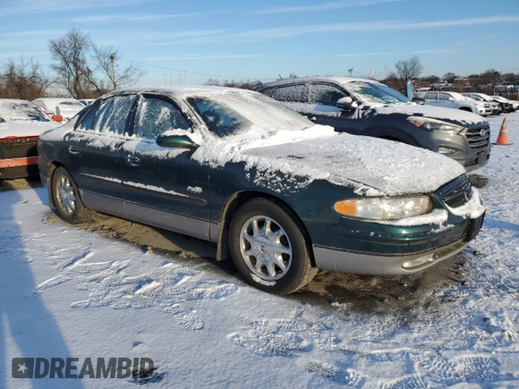 2000 Buick Regal GS with VIN 2G4WF5519Y1172126, listed as a Copart auction lot 89124315 with 0 mi miles and Non Repairable. Bid and sale history available at carsss.com. Image 4.
