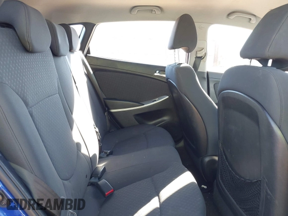 2013 Hyundai Accent SE with VIN KMHCU5AEXDU069605, listed as a IAAI auction lot 41320851 with 110,295 mi miles. Bid and sale history available at carsss.com. Image 8.