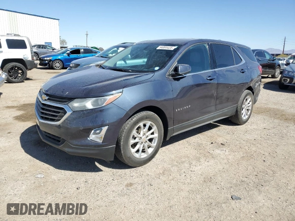2019 Chevrolet Equinox LT z VIN 3GNAXKEV0KL247905, wystawiony jako Copart lot #54004435 z przebiegiem 197 213 mil mil oraz Szkoda całkowita • Salvage title. Historia ofert i sprzedaży dostępna na DreamBid. Obrazek 1.