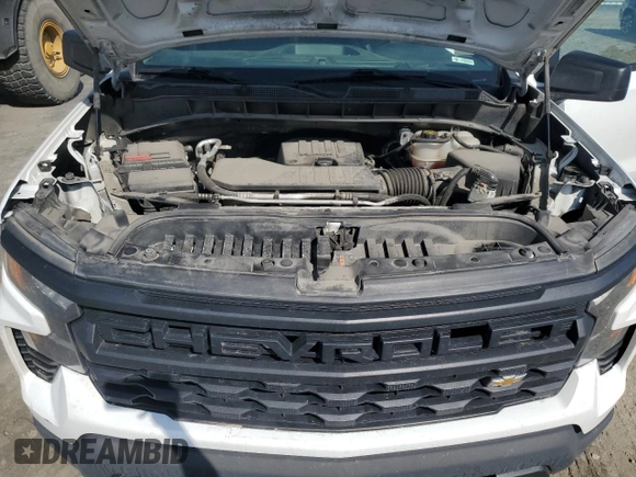 2023 Chevrolet Silverado 1500 Work Truck with VIN 3GCNAAEK7PG357748, listed as a Copart auction lot 55320375 with 118,112 mi miles and Clean Title. Bid and sale history available at DreamBid. Image 11.