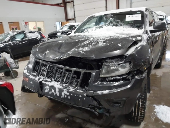 2015 Jeep Grand Cherokee Laredo with VIN 1C4RJFAGXFC752489, listed as a IAAI auction lot 41382389 with 147,892 mi miles. Bid and sale history available at carsss.com. Image 13.