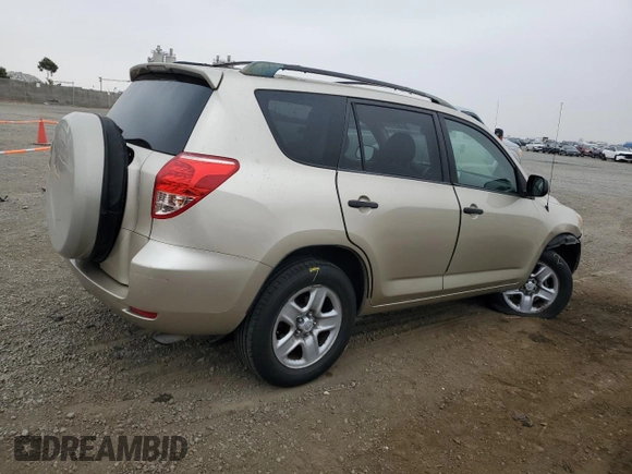 2007 Toyota RAV4 with VIN JTMZD33V376048555, listed as a Copart auction lot 58113724 with 96,740 mi miles and Salvage Title. Bid and sale history available at carsss.com. Image 3.
