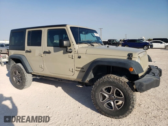 2018 Jeep Wrangler JK Unlimited Sport S with VIN 1C4BJWDG9JL882334, listed as a Copart auction lot 71378874 with 152,138 mi miles and Clean Title. Bid and sale history available at carsss.com. Image 4.