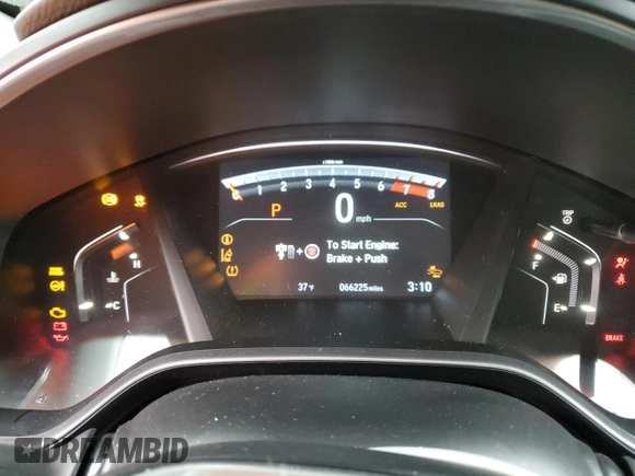 2019 Honda CR-V EX with VIN 2HKRW2H50KH638594, listed as a Copart auction lot 67560822 with 66,225 mi miles. Bid and sale history available at carsss.com. Image 9.