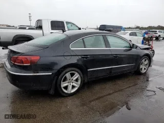 2015 Volkswagen CC R-Line with VIN WVWBP7AN0FE803166, listed as a Copart auction lot 37061603 with 98,113 mi miles. Bid and sale history available at carsss.com. Image 3.