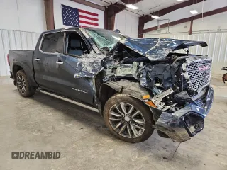 2020 GMC Sierra 1500 Denali with VIN 3GTU9FEL9LG310080, listed as a Copart auction lot 59624835 with 40,623 mi miles and Salvage title. Bid and sale history available at DreamBid. Image 4.
