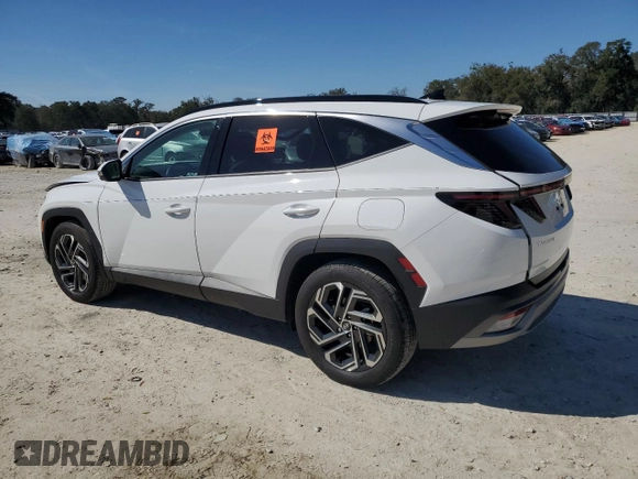 2025 Hyundai Tucson Limited with VIN 5NMJE3DEXSH449248, listed as a Copart auction lot 46050775 with 6,978 mi miles and Non Repairable. Bid and sale history available at carsss.com. Image 2.