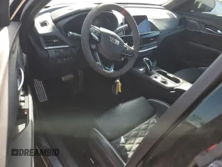 2023 Cadillac CT4-V Blackwing with VIN 1G6DL5RP5P0410487, listed as a Copart auction lot 52777455 with Not Provided miles and Salvage Title. Bid and sale history available at DreamBid. Image 8.