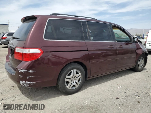 2007 Honda Odyssey EX with VIN 5FNRL38467B425337, listed as a Copart auction lot 52450795 with 143,791 mi miles and Salvage Title. Bid and sale history available at carsss.com. Image 3.
