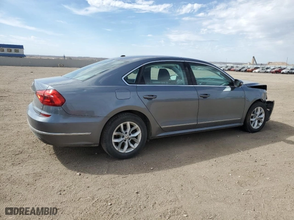 2016 Volkswagen Passat 1.8T S with VIN 1VWAS7A34GC066038, listed as a Copart auction lot 50570855 with 82,827 mi miles and Salvage Title. Bid and sale history available at carsss.com. Image 3.