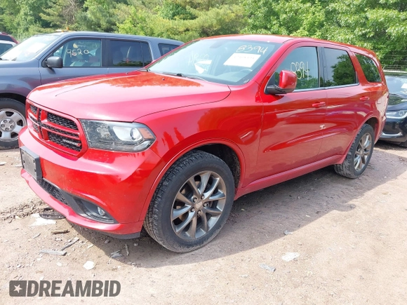 2015 Dodge Durango SXT with VIN 1C4RDJAG3FC938238, listed as a IAAI auction lot 42408394 with 234,547 mi miles and . Bid and sale history available at DreamBid. Image 2.