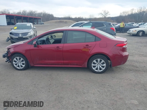 2023 Toyota Corolla Hybrid LE with VIN JTDBCMFE2PJ003738, listed as a IAAI auction lot 41620152 with 4,926 mi miles. Bid and sale history available at carsss.com. Image 14.