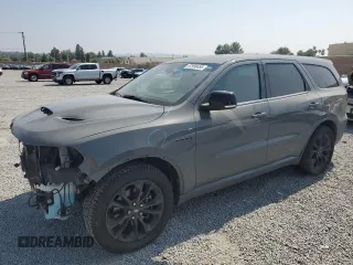 2021 Dodge Durango R/T z VIN 1C4SDJCT6MC751827, wystawiony jako Copart lot #57998455 z przebiegiem 45 390 mil mil oraz Szkoda całkowita • Salvage title. Historia ofert i sprzedaży dostępna na DreamBid. Obrazek 1.
