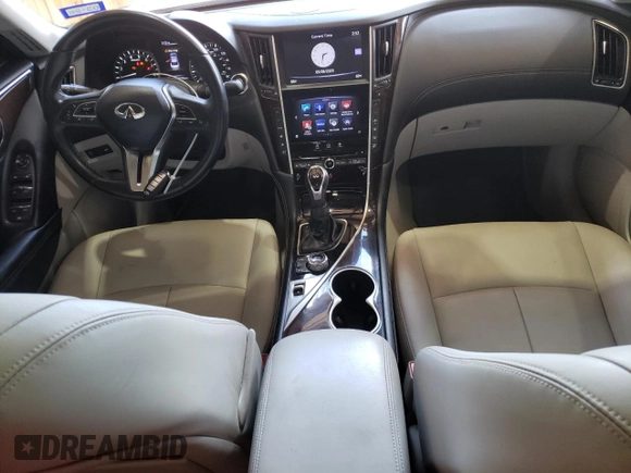 2018 Infiniti Q50 Luxe с VIN JN1EV7AP5JM363497, выставлен на аукционе Copart как лот 56227435 с пробегом 108 830 миль миль и Списание • Salvage title. История ставок и продаж доступна на DreamBid. Изображение 8.