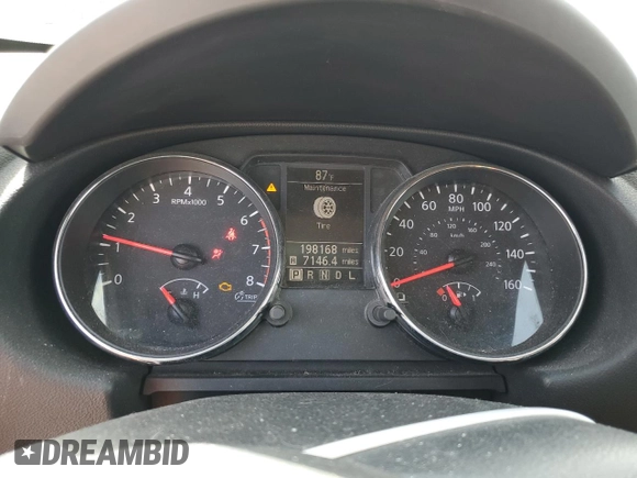 2012 Nissan Rogue S with VIN JN8AS5MT7CW286872, listed as a Copart auction lot 47733975 with 198,168 mi miles and Salvage Title. Bid and sale history available at DreamBid. Image 9.
