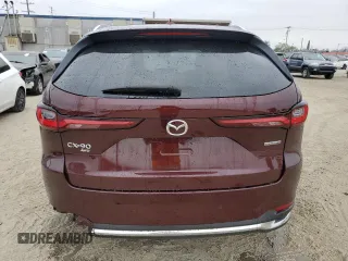 2024 Mazda CX-90 Premium z VIN JM3KKDHD8R1113467, wystawiony jako Copart lot #59140195 z przebiegiem 10 267 mil mil oraz Szkody całkowita. Historia ofert i sprzedaży dostępna na DreamBid. Obrazek 6.