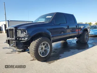 2005 Ford Super Duty F-250 XL with VIN 1FTSW21P15EB94644, listed as a Copart auction lot 72610784 with 0 mi miles and Salvage Title. Bid and sale history available at carsss.com. Image 1.