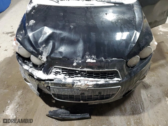2013 Chevrolet Sonic LT with VIN 1G1JC5SH4D4132925, listed as a Copart auction lot 44753525 with 201,674 mi miles and Salvage Title. Bid and sale history available at carsss.com. Image 13.