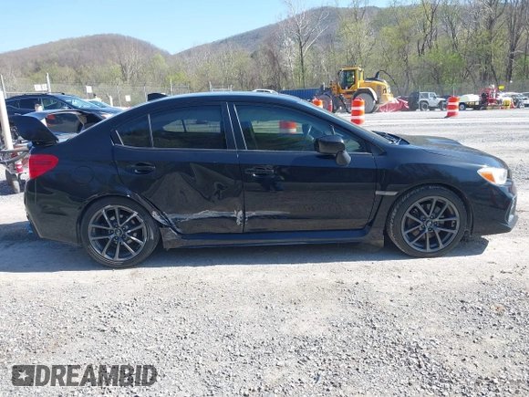 2018 Subaru WRX Premium with VIN JF1VA1C67J9825433, listed as a IAAI auction lot 41987183 with 105,332 mi miles. Bid and sale history available at carsss.com. Image 14.