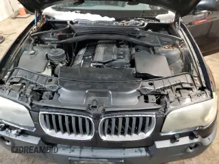 2004 BMW X3 2.5i with VIN WBXPA73484WC42708, listed as a Copart auction lot 50508095 with 262,417 mi miles and Salvage Title. Bid and sale history available at DreamBid. Image 12.