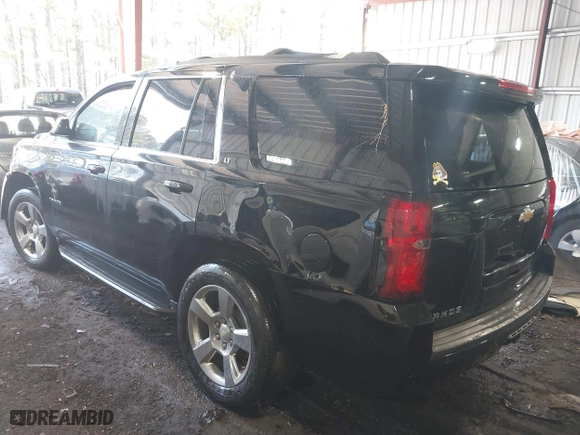 2020 Chevrolet Tahoe LT with VIN 1GNSKBKC7LR286118, listed as a IAAI auction lot 41581101 with 92,945 mi miles. Bid and sale history available at carsss.com. Image 3.