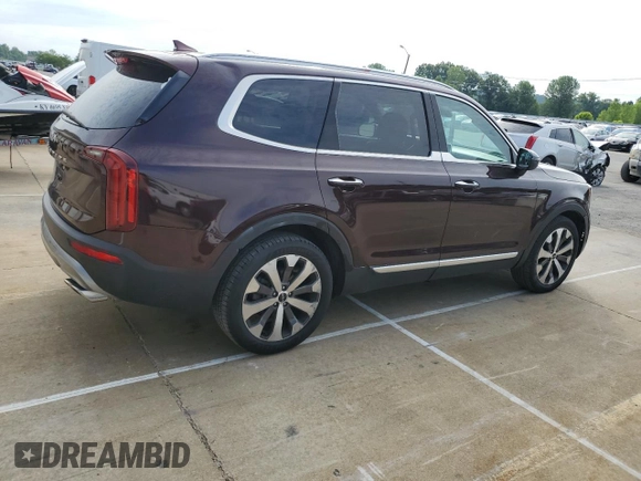 2022 Kia Telluride S with VIN 5XYP6DHC8NG198573, listed as a Copart auction lot 66710595 with 62,369 mi miles and Clean title. Bid and sale history available at DreamBid. Image 3.