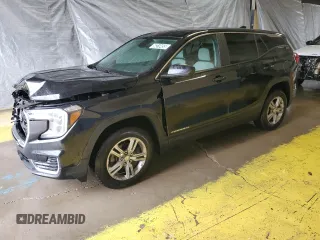 2022 GMC Terrain SLE z VIN 3GKALTEV4NL172824, wystawiony jako Copart lot #58310455 z przebiegiem 218 351 mil mil oraz Czysty tytuł • Clean title. Historia ofert i sprzedaży dostępna na DreamBid. Obrazek 1.
