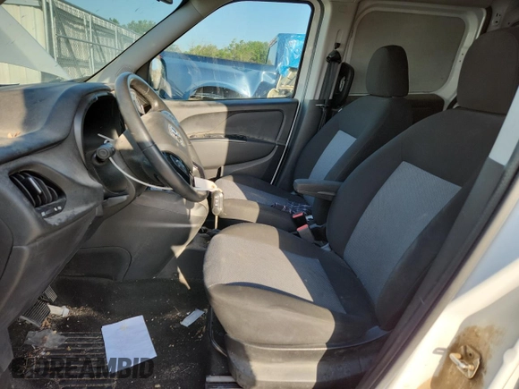 2017 Ram ProMaster City Cargo Tradesman with VIN ZFBERFABXH6F18310, listed as a Copart auction lot 60811265 with 41,930 mi miles and Salvage title. Bid and sale history available at DreamBid. Image 7.