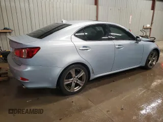 2011 Lexus IS 250 with VIN JTHBF5C25B5151146, listed as a Copart auction lot 82755984 with 168,462 mi miles and Salvage Title. Bid and sale history available at DreamBid. Image 3.