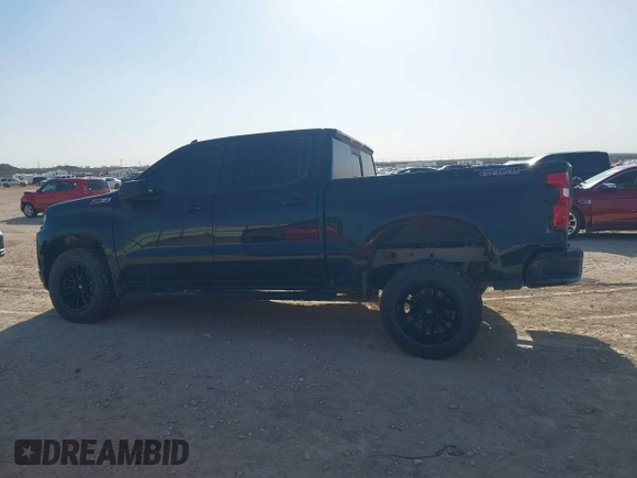 2021 Chevrolet Silverado 1500 LT Trail Boss with VIN 3GCPYFED4MG473147, listed as a IAAI auction lot 41466515 with 92,852 mi miles and . Bid and sale history available at DreamBid. Image 14.