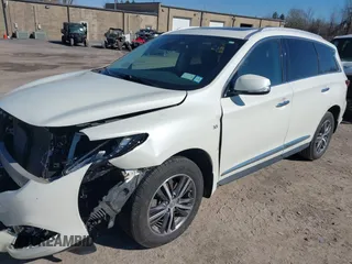 2019 Infiniti QX60 Luxe z VIN 5N1DL0MM1KC514667, wystawiony jako IAAI lot #42069954 z przebiegiem 85 975 mil mil oraz . Historia ofert i sprzedaży dostępna na DreamBid. Obrazek 2.