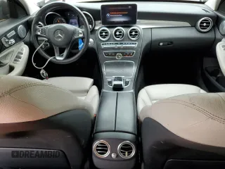 2016 Mercedes-Benz C 300 with VIN WDDWF4JB1GR166264, listed as a Copart auction lot 57411775 with 72,401 mi miles and Salvage title. Bid and sale history available at DreamBid. Image 8.