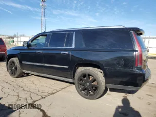 2015 Cadillac Escalade z VIN 1GYS3TKJ3FR615759, wystawiony jako Copart lot #46357155 z przebiegiem 139 811 mil mil oraz Czysty tytuł • Clean title. Historia ofert i sprzedaży dostępna na DreamBid. Obrazek 2.
