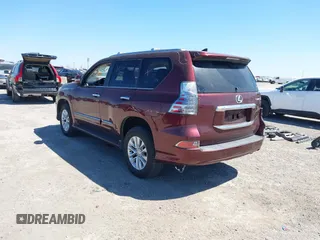 2017 Lexus GX with VIN JTJBM7FX1H5164038, listed as a IAAI auction lot 41819765 with 157,266 mi miles. Bid and sale history available at carsss.com. Image 3.