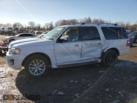 2017 Ford Expedition Max Limited с VIN 1FMJK1KT7HEA50397, выставлен на аукционе Copart как лот 49663815 с пробегом 140 862 миль миль и Списание • Salvage title. История ставок и продаж доступна на DreamBid. Изображение 1.