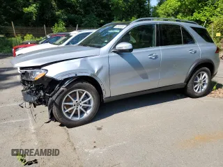 2025 Mercedes-Benz GLE 350 with VIN 4JGFB4FB2SB406840, listed as a Copart auction lot 62695395 with 39 mi miles and Salvage title. Bid and sale history available at DreamBid. Image 1.