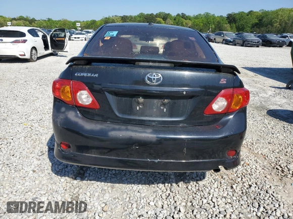 2009 Toyota Corolla with VIN 2T1BU40E19C098930, listed as a Copart auction lot 52001705 with 203,305 mi miles and Salvage Title. Bid and sale history available at carsss.com. Image 6.