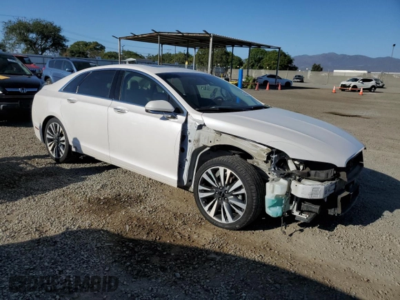 2017 Lincoln MKZ Hybrid Reserve with VIN 3LN6L5MU9HR603287, listed as a Copart auction lot 61403955 with 135,739 mi miles and Salvage title. Bid and sale history available at DreamBid. Image 4.