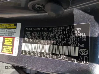 2010 Toyota Corolla with VIN 2T1BU4EE7AC297493, listed as a IAAI auction lot 41918625 with 160,903 mi miles and . Bid and sale history available at DreamBid. Image 9.